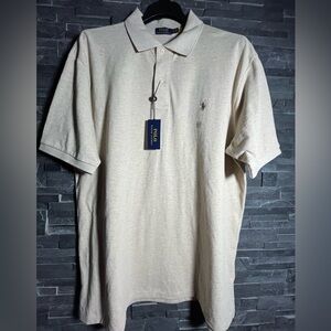 Polo Ralph Lauren 100% Cotton Classic Fit Short Sleeve Mesh Polo Top